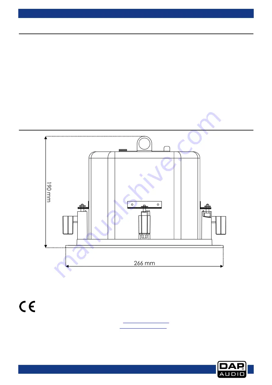 DAPAudio DCS-6230BC Manual Download Page 9