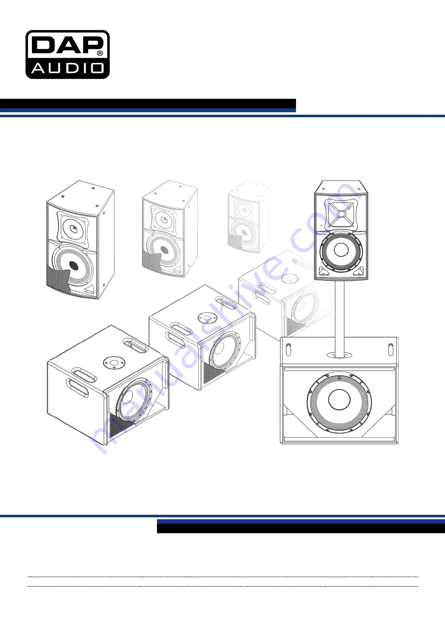 DAPAudio DRX-8A Скачать руководство пользователя страница 1