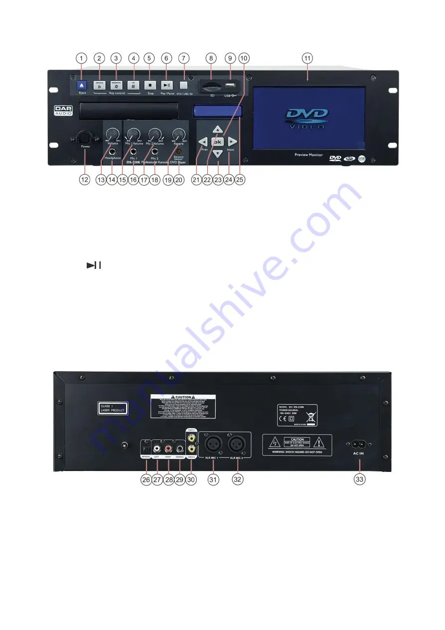 DAPAudio DS-220K Скачать руководство пользователя страница 10