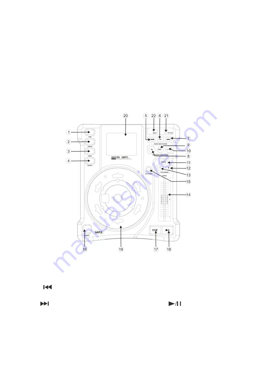 DAPAudio DS-380TL Manual Download Page 6