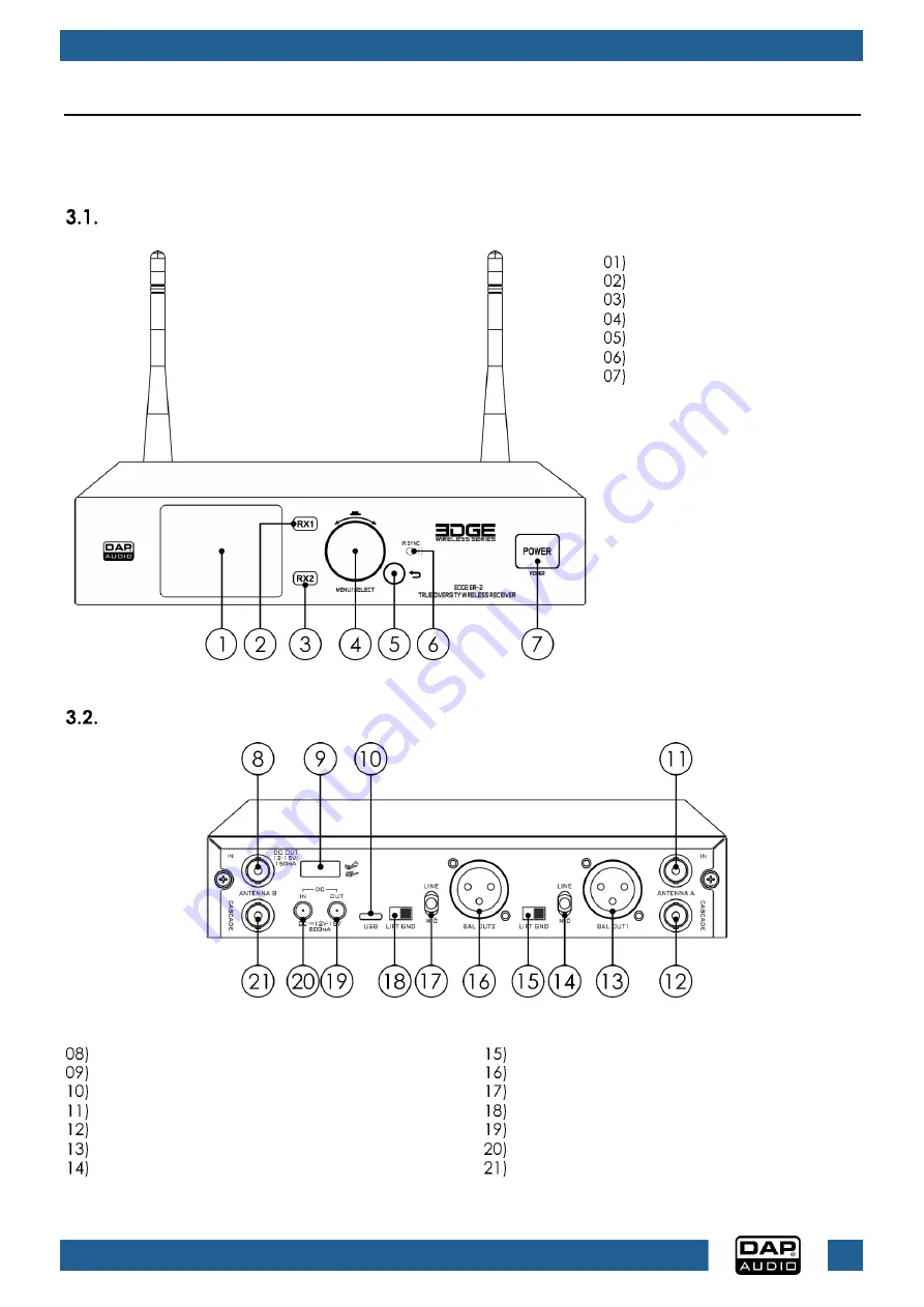 DAPAudio EDGE EBS-2 V2 Скачать руководство пользователя страница 9