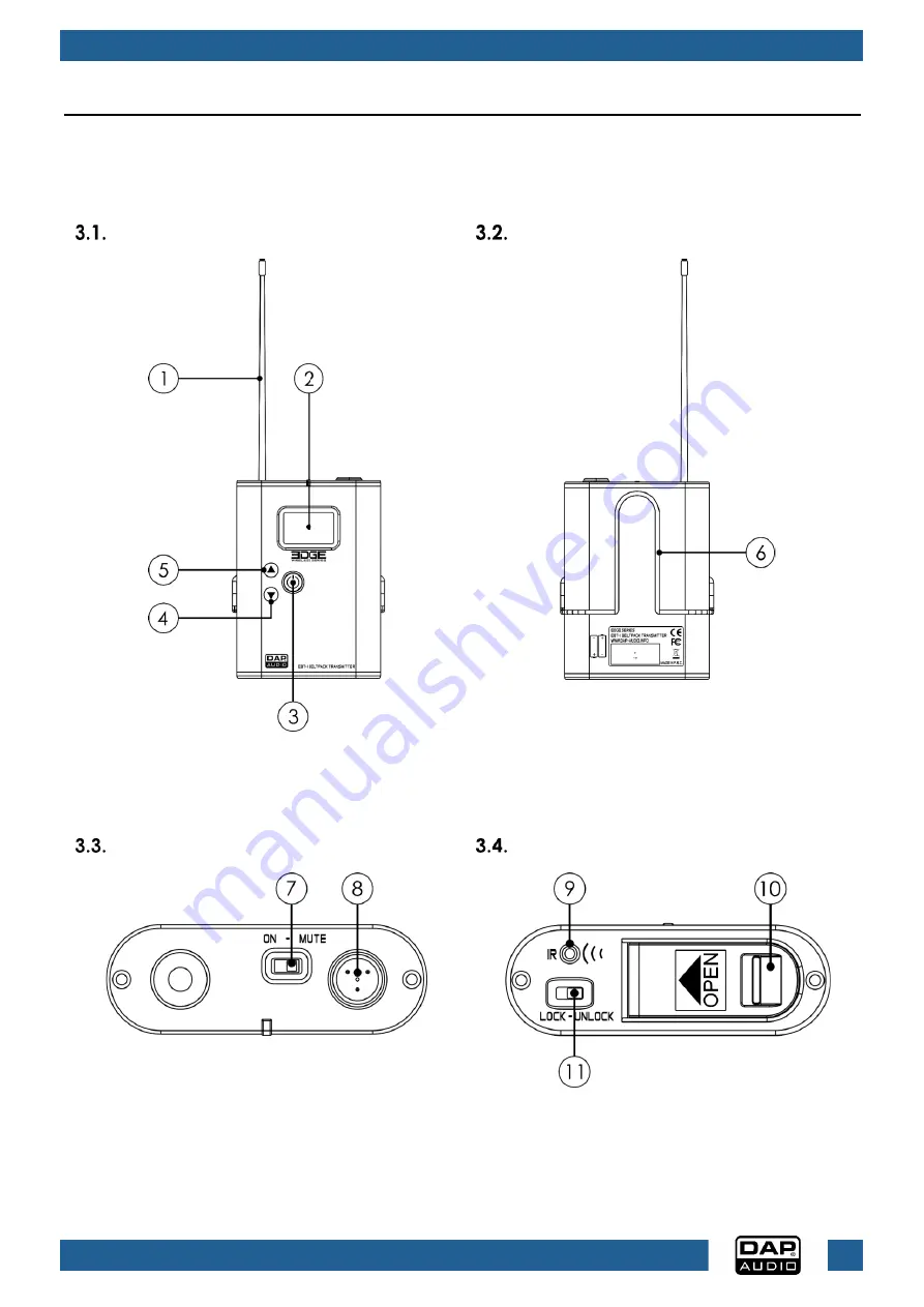DAPAudio EDGE EBT-1 Скачать руководство пользователя страница 8