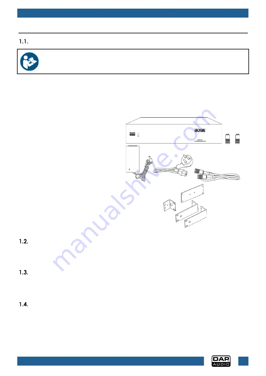 DAPAudio EDGE ED-1 Скачать руководство пользователя страница 4