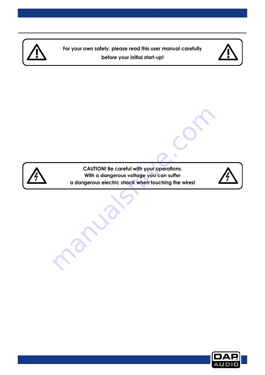 DAPAudio HS-15S Manual Download Page 3