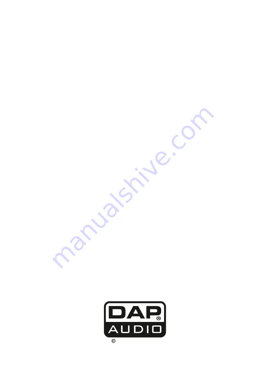 DAPAudio IMIX-5.3 Owner'S Manual Download Page 16