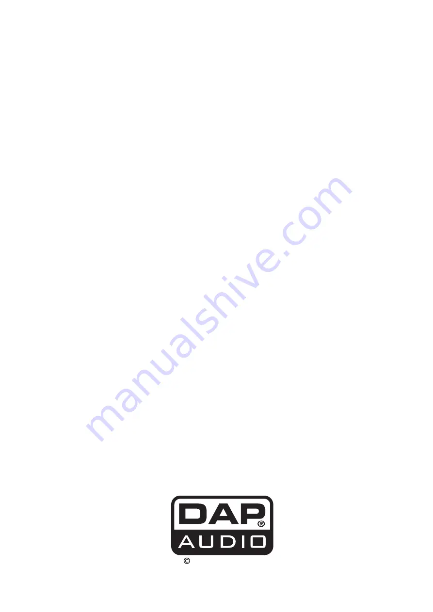 DAPAudio IPS-CD D6512 Manual Download Page 13