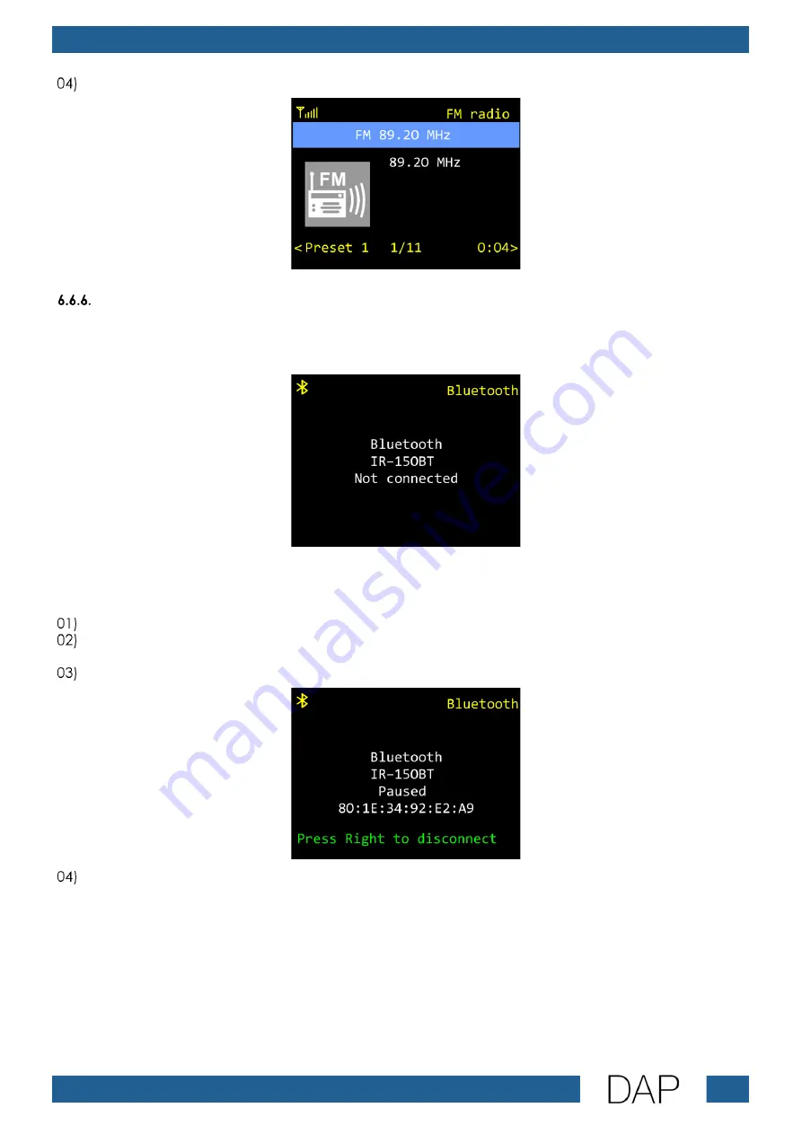 DAPAudio IR-150BT User Manual Download Page 32