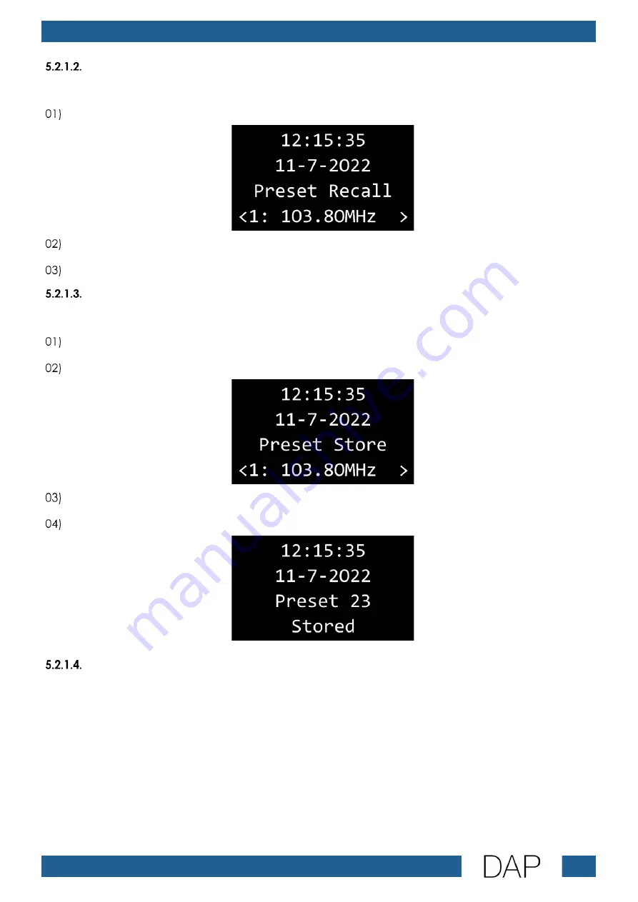 DAPAudio MP-100DBT User Manual Download Page 17