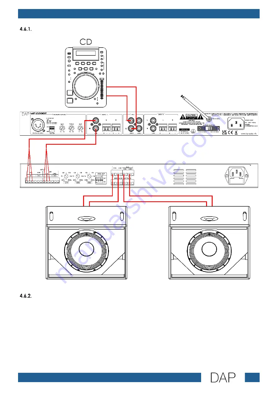 DAPAudio MP-220BT Скачать руководство пользователя страница 14