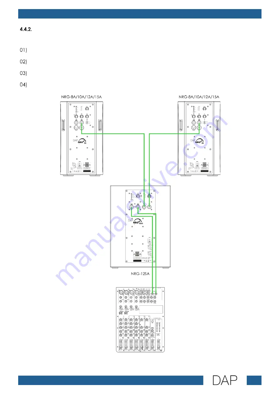 DAPAudio NRG-12SA Скачать руководство пользователя страница 16