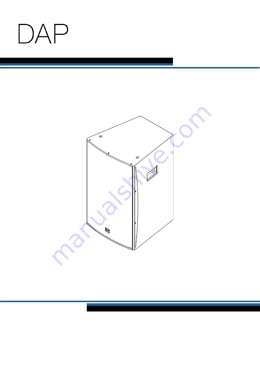 DAPAudio NRG-15 User Manual Download Page 1