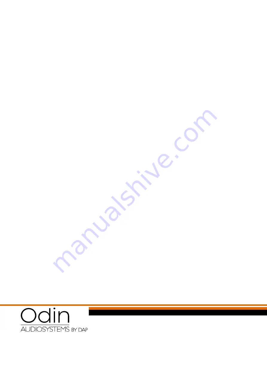 DAPAudio Odin S-218A Ultra Sub Manual Download Page 12