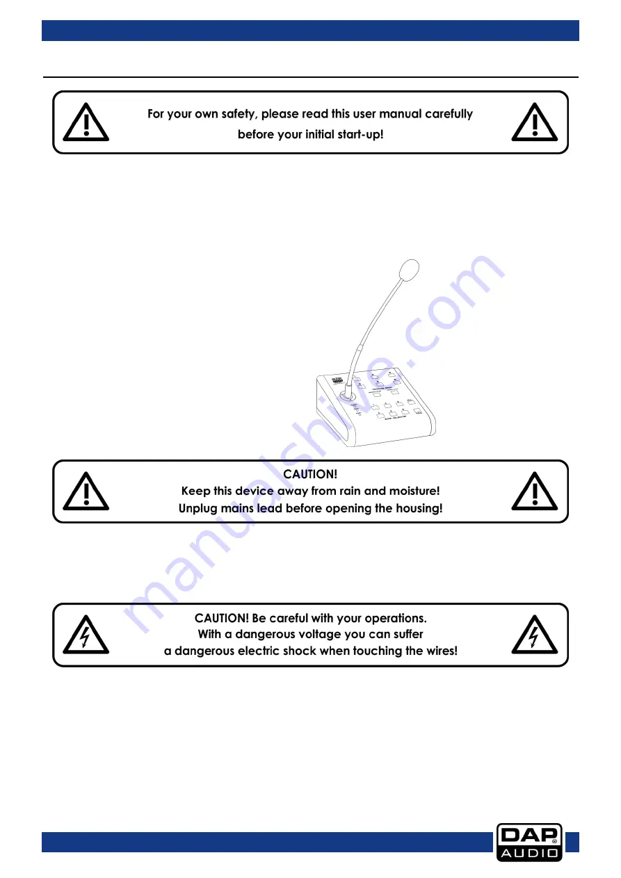 DAPAudio PM-Six Manual Download Page 3