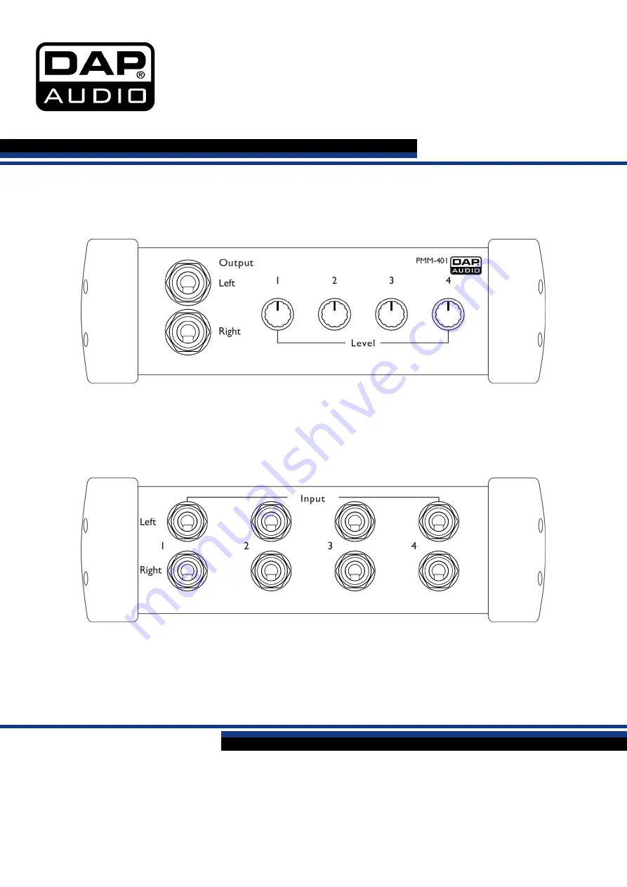 DAPAudio PMM-401 Manual Download Page 1