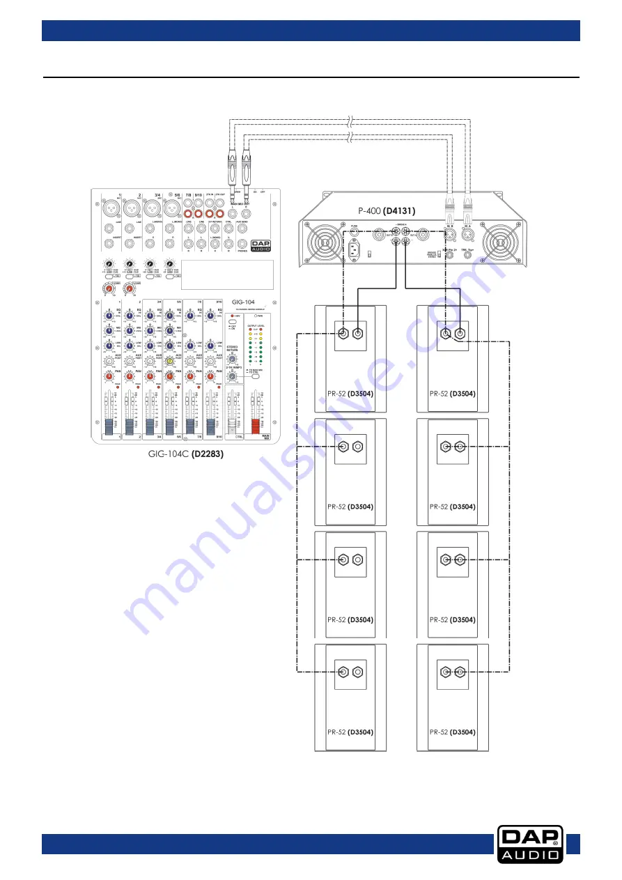 DAPAudio PR-52 Скачать руководство пользователя страница 7