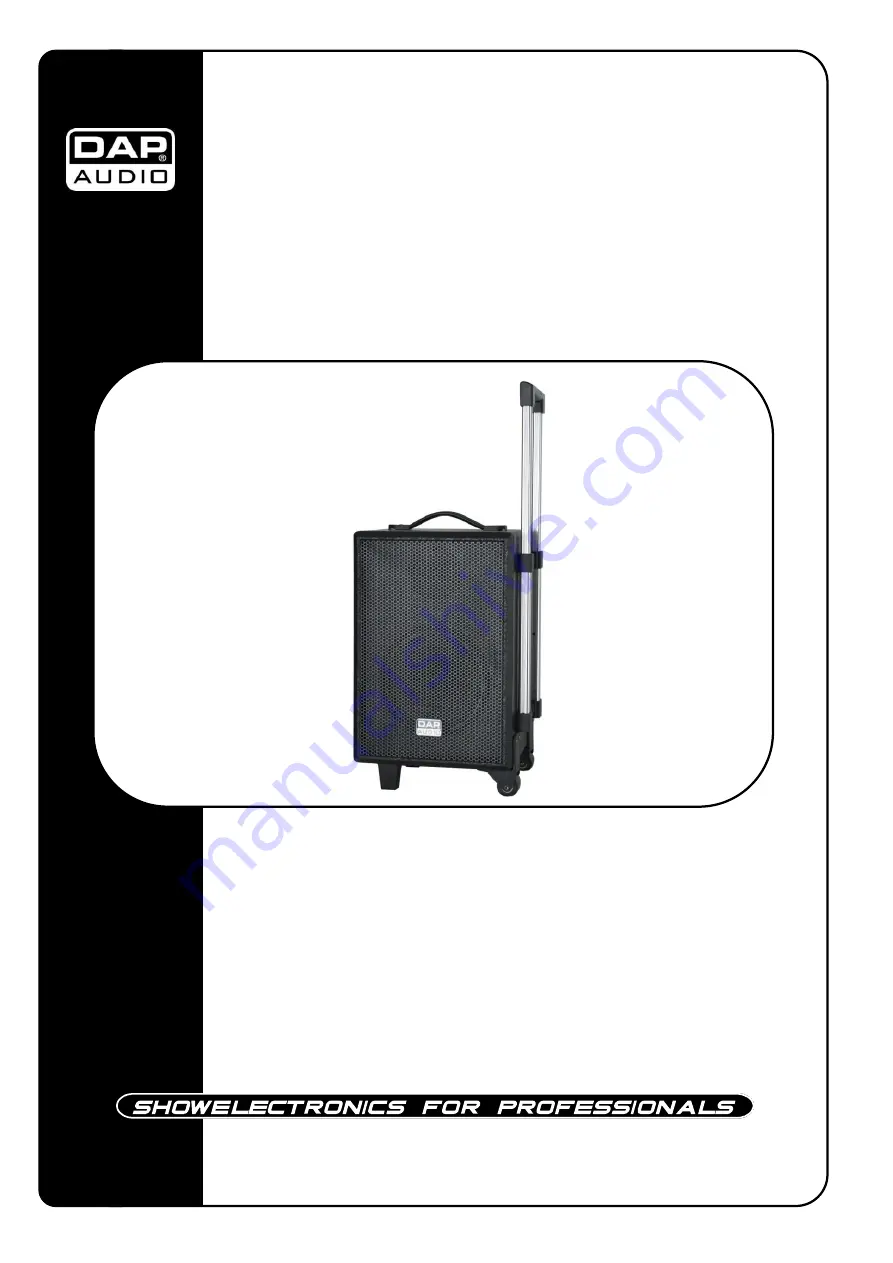 DAPAudio PSS-08 Скачать руководство пользователя страница 1