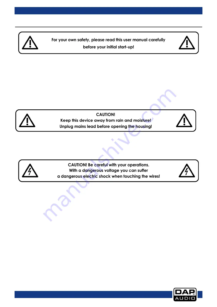 DAPAudio PSU-510M Manual Download Page 3