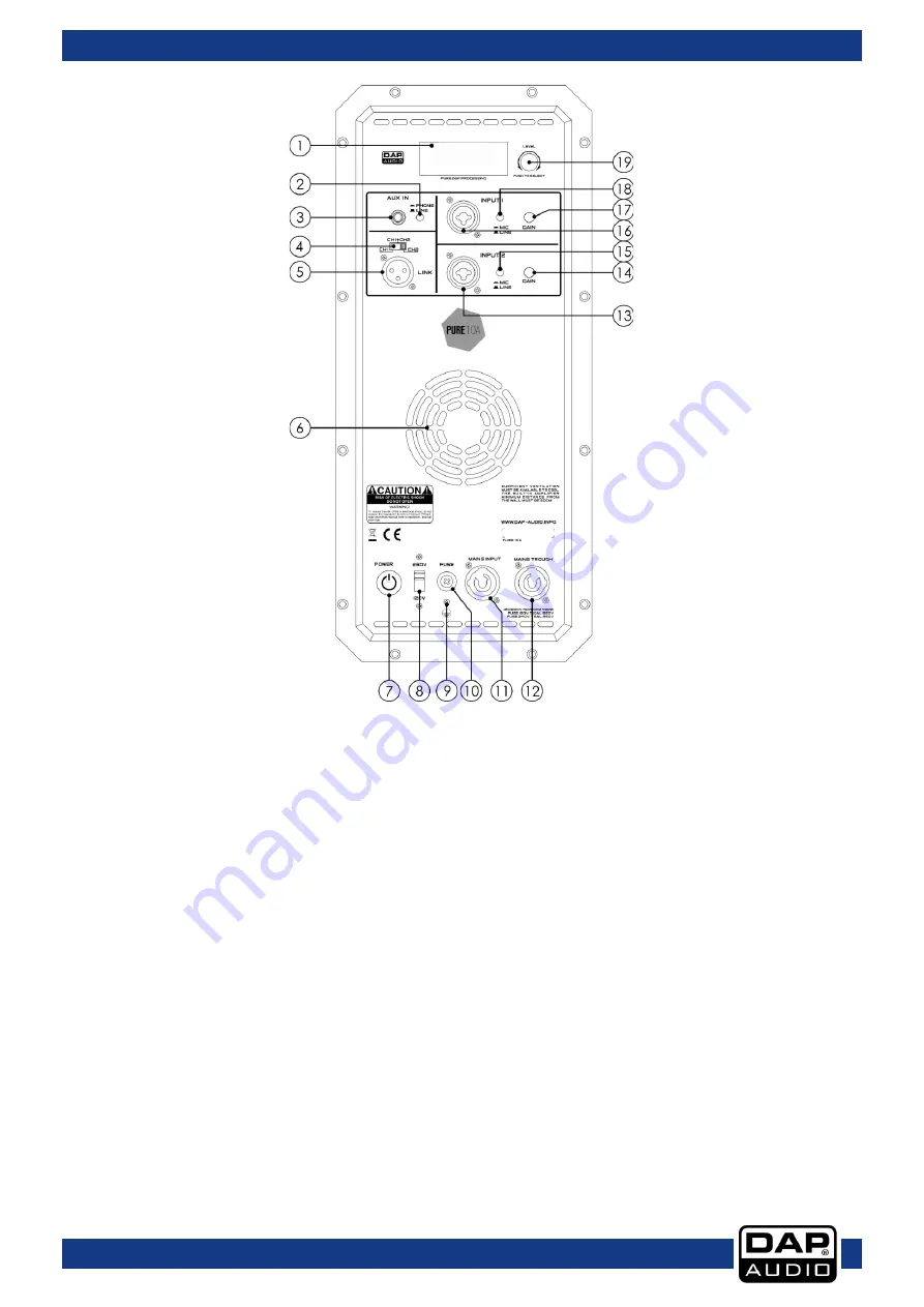 DAPAudio Pure-10A Manual Download Page 9