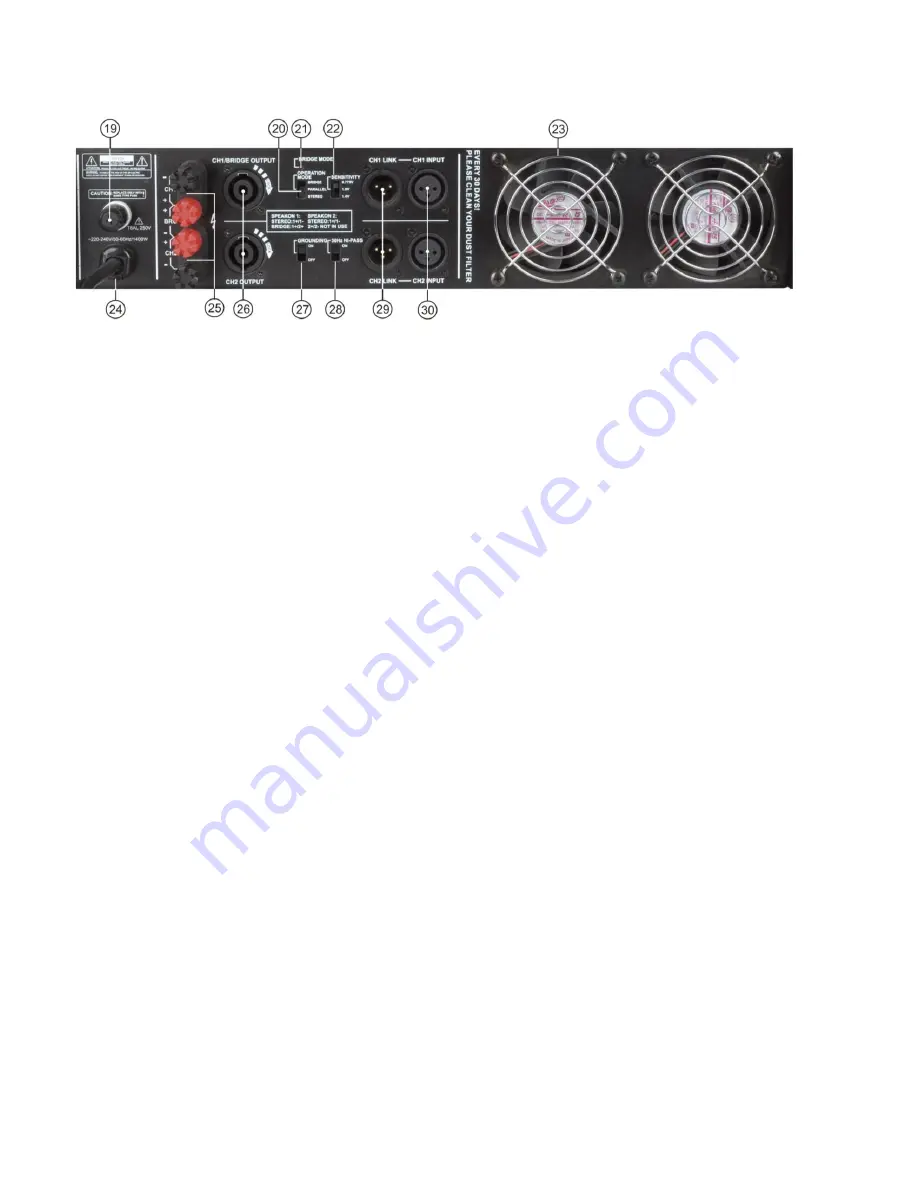 DAPAudio TAS-1100 Manual Download Page 8