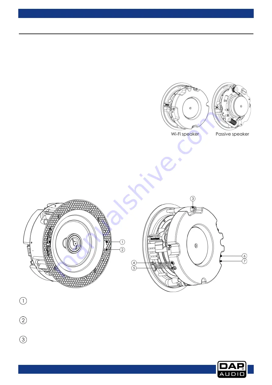 DAPAudio WCSS-230 Manual Download Page 6