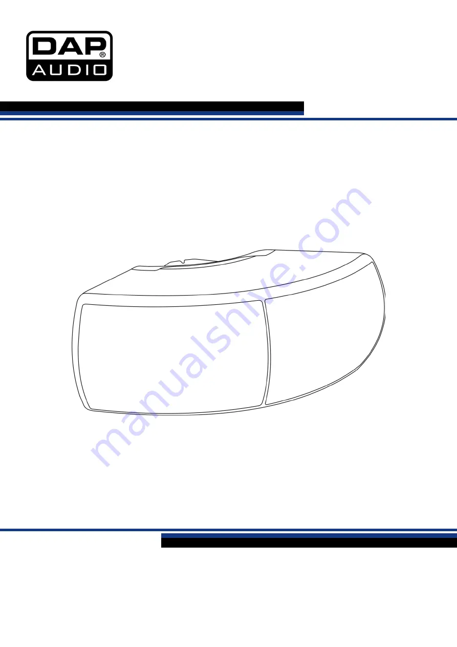 DAPAudio WMS-40W Скачать руководство пользователя страница 1