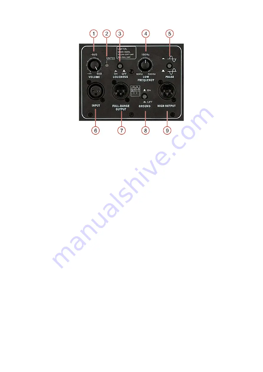 DAPAudio X-18BA Instructions Manual Download Page 8