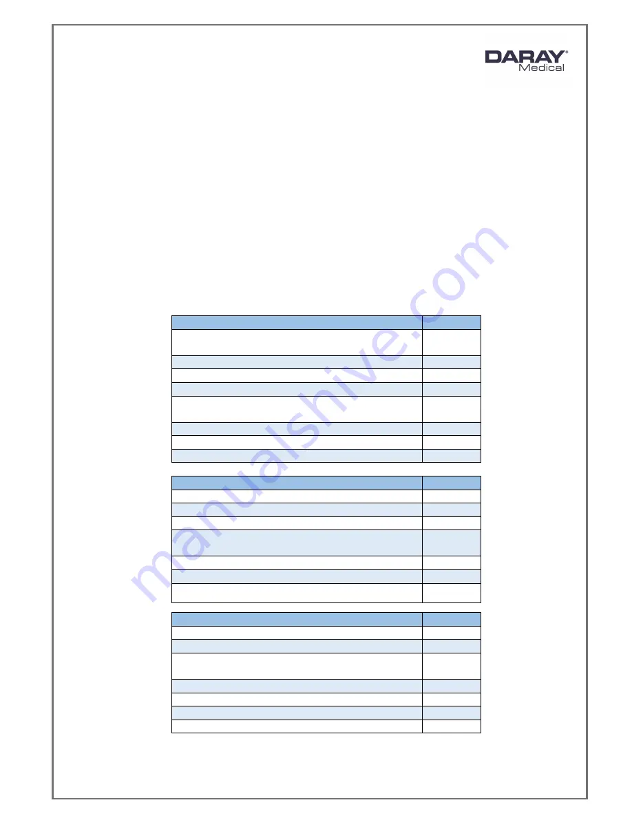 DARAY SL730LW Operating & Installation Manual Download Page 7