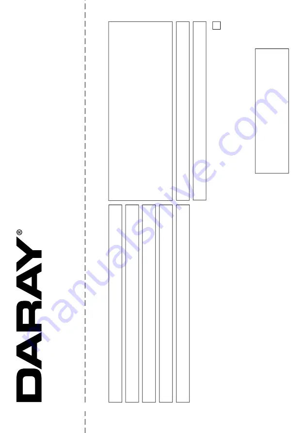 DARAY X230LED Installation And Operating Manual Download Page 13