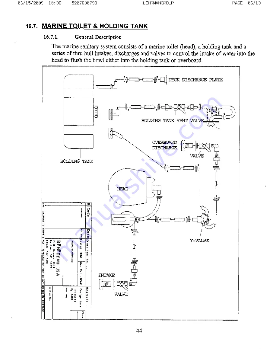 Darfin Yachts BENETEAU OCEANIS 400 Manual Download Page 43