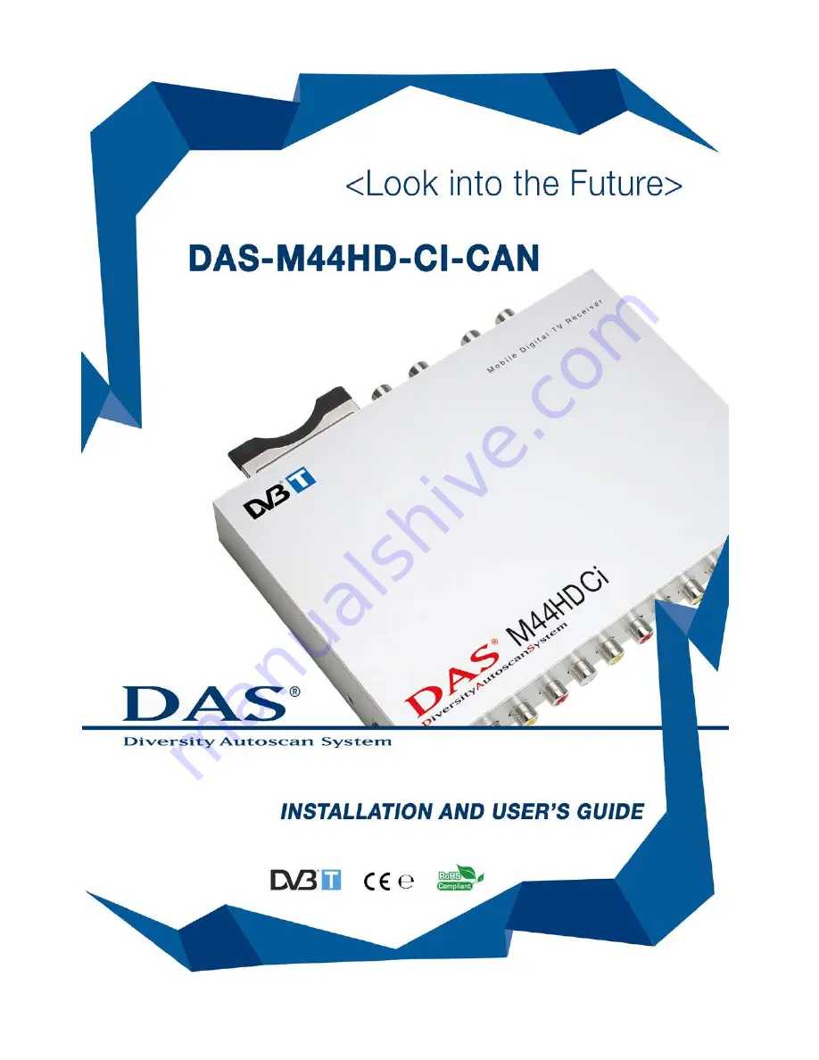 DAS DAS-M44HD-CI-CAN Installation And User Manual Download Page 1