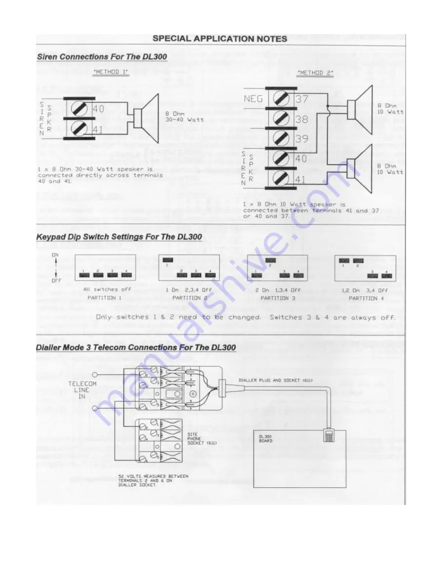 DAS DL-300E Installation Manual Download Page 8