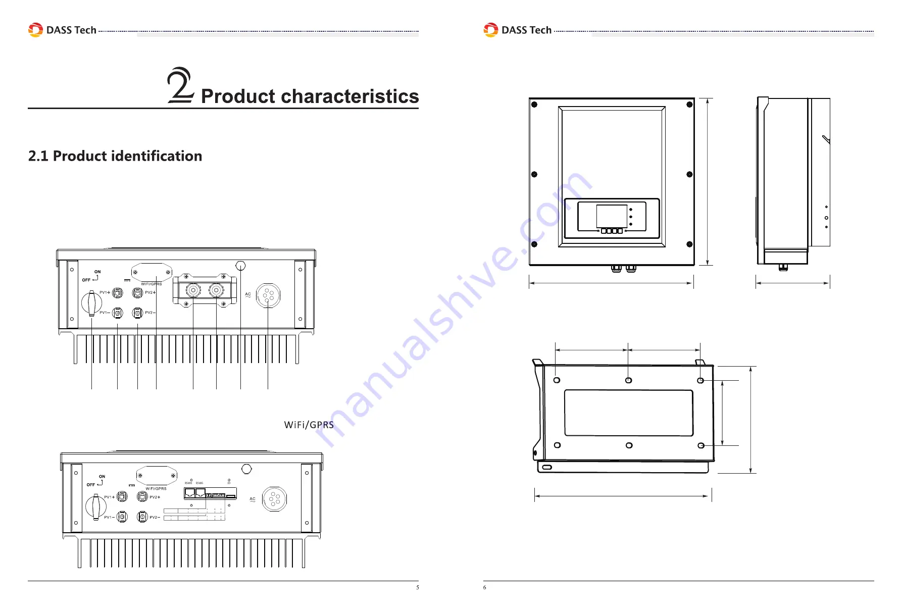 DASS Tech DSP-338i-ODS Скачать руководство пользователя страница 6