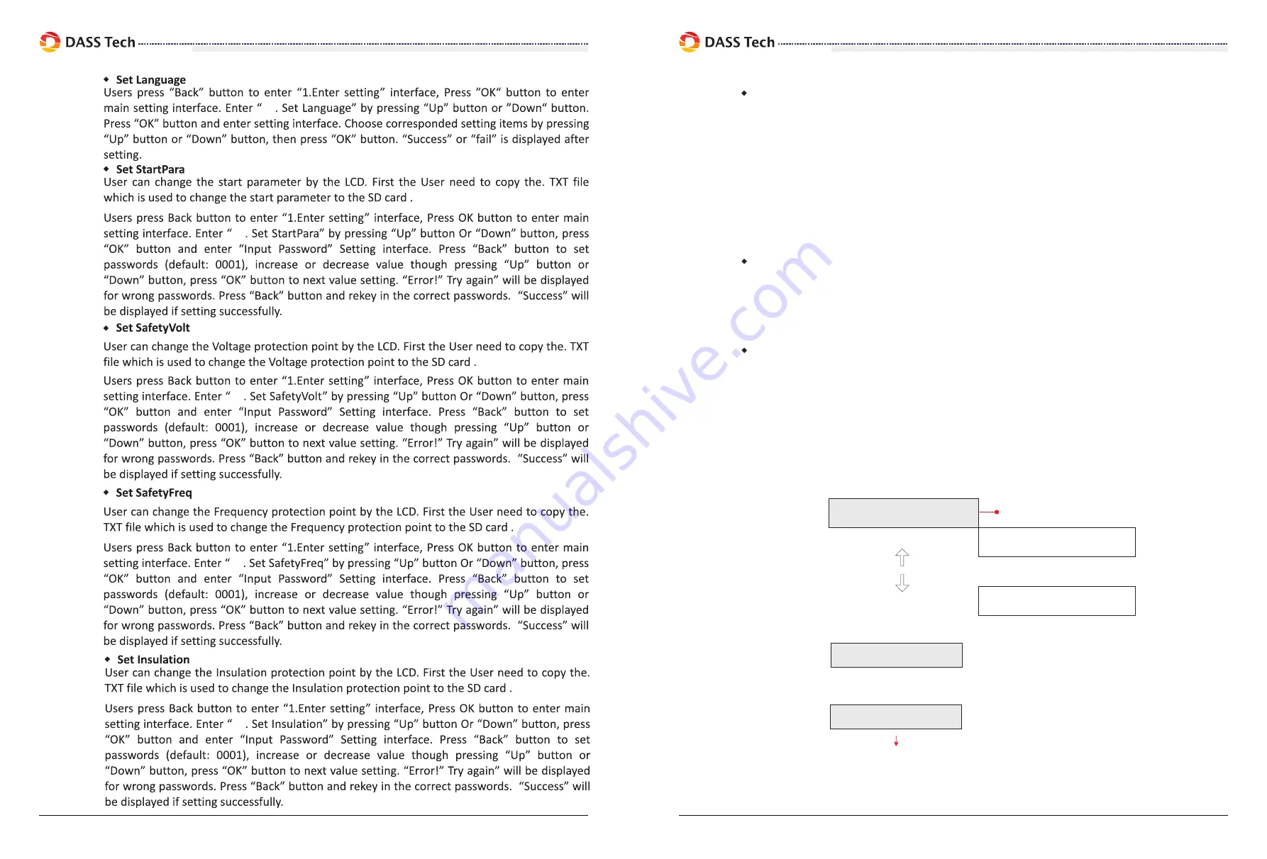 DASS Tech DSP-338i-ODS Manual For Use And Installation Download Page 22