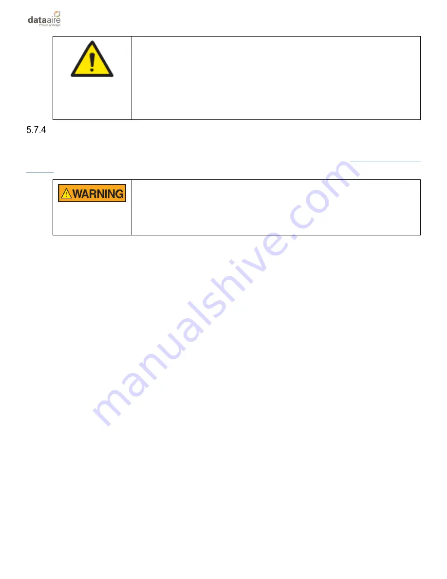 Data Aire gForce Ultra Installation, Operation & Maintenance Manual Download Page 56