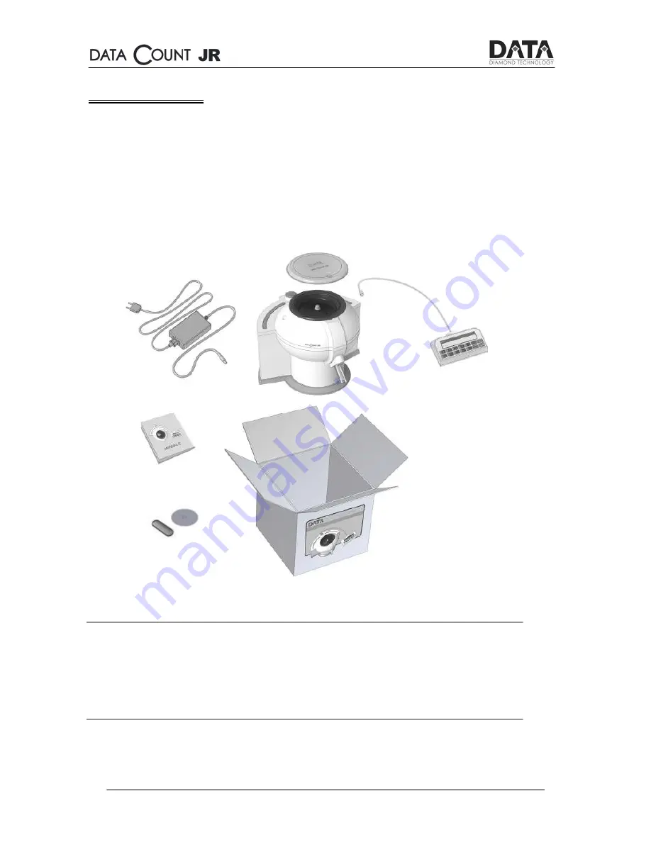 Data Count JR Operation Manual Download Page 9