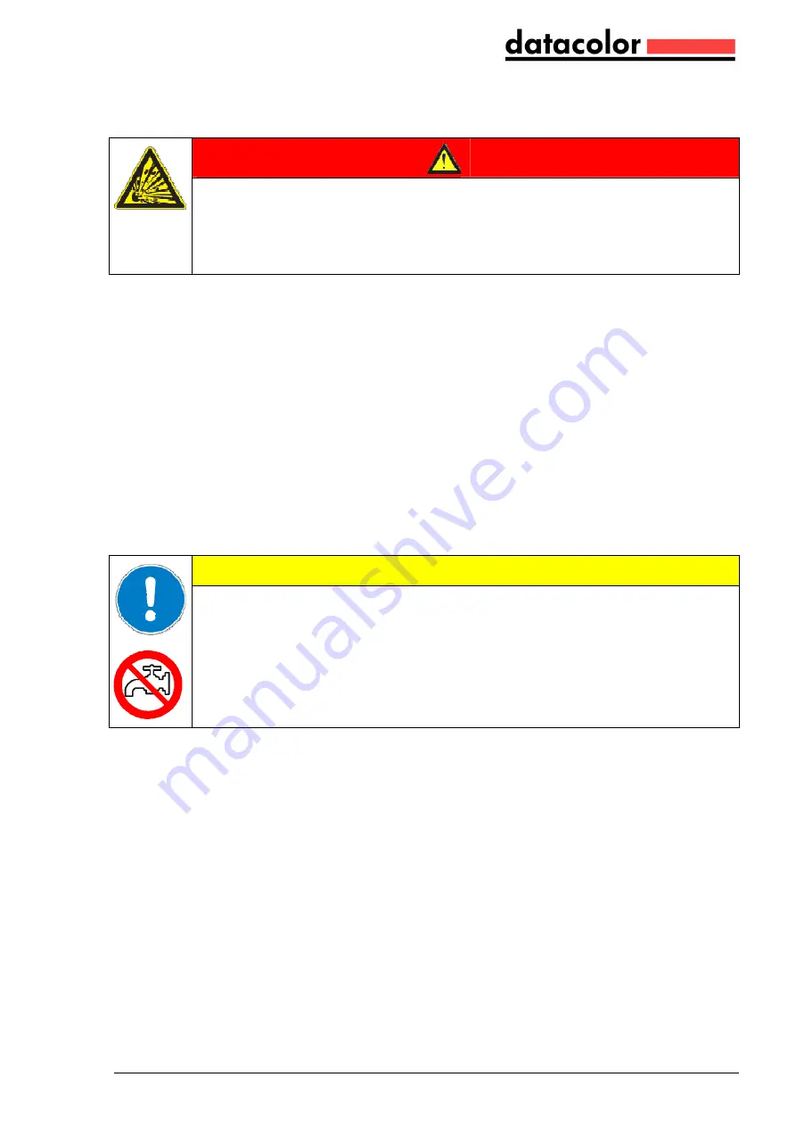 Datacolor CONDITIONER Operation Manual Download Page 17