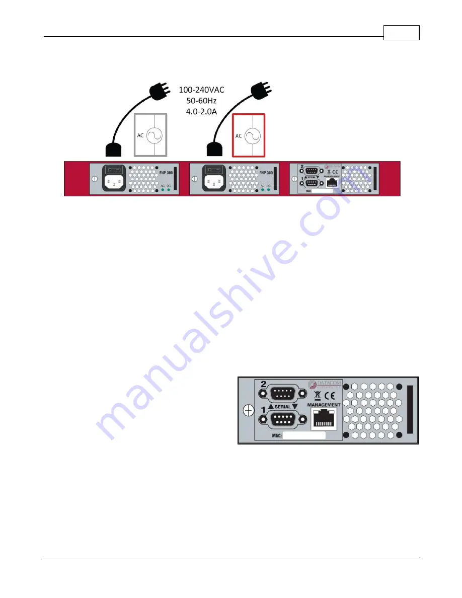 Datacom Systems VS-1112-F Fast Start Manual Download Page 9