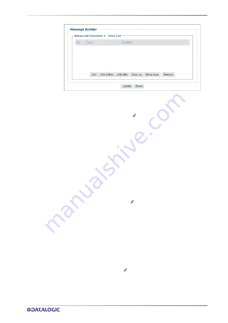 Datalogic AI7000 Product Reference Manual Download Page 193