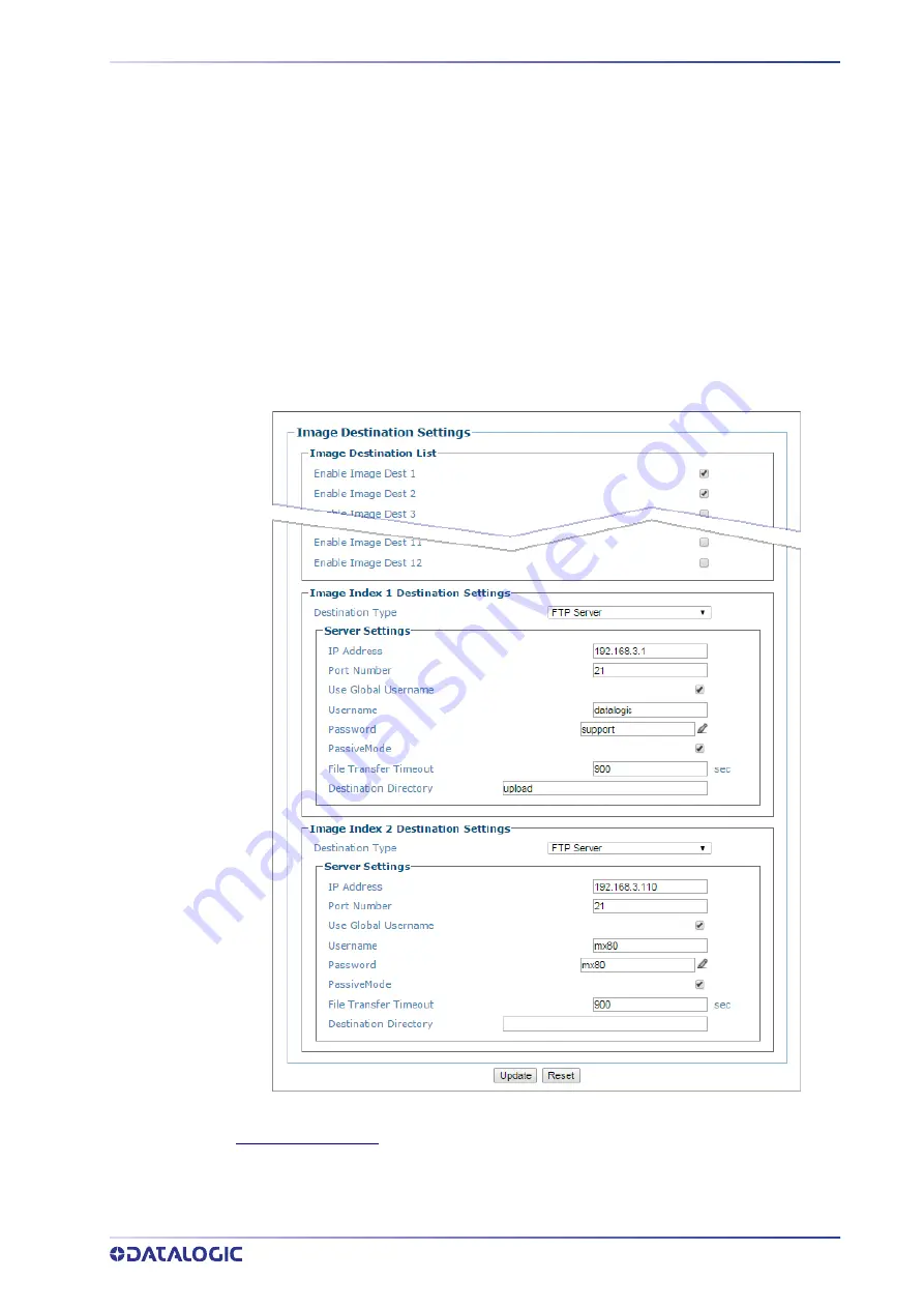 Datalogic AI7000 Product Reference Manual Download Page 195