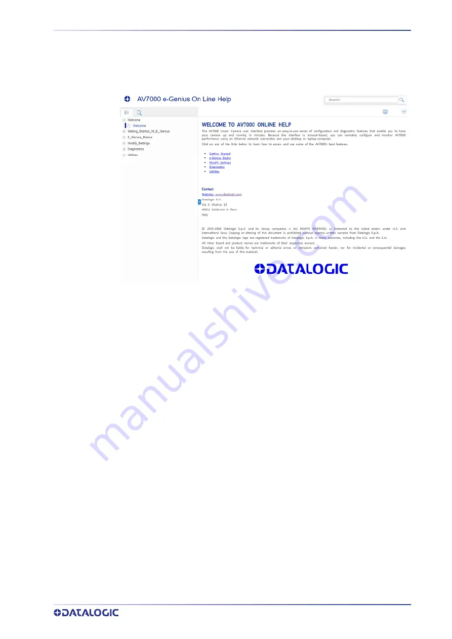 Datalogic AI7000 Product Reference Manual Download Page 251