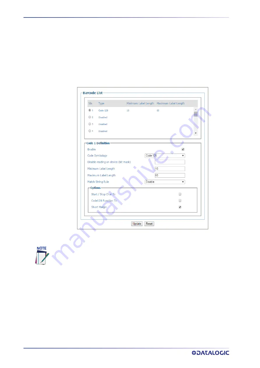 Datalogic AI7000 Product Reference Manual Download Page 288