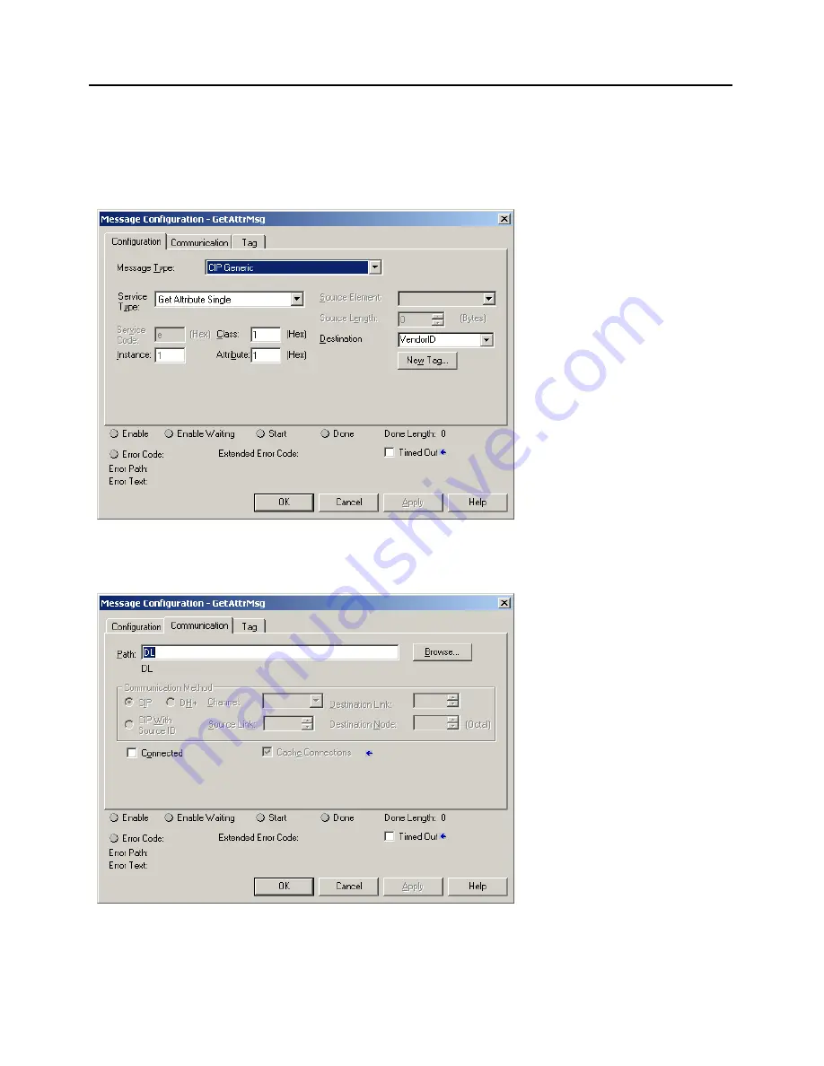 Datalogic EtherNet/IP DS6 00 Series Installation And User Manual Download Page 46