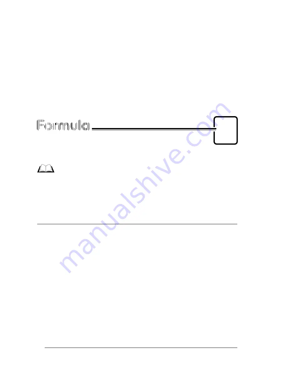 Datalogic Formula 8500 User Manual Download Page 12