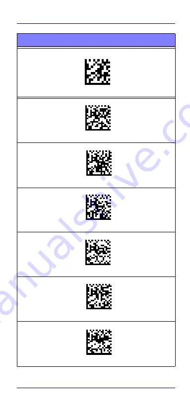 Datalogic Gryphon GM44 Series Quick Reference Manual Download Page 42