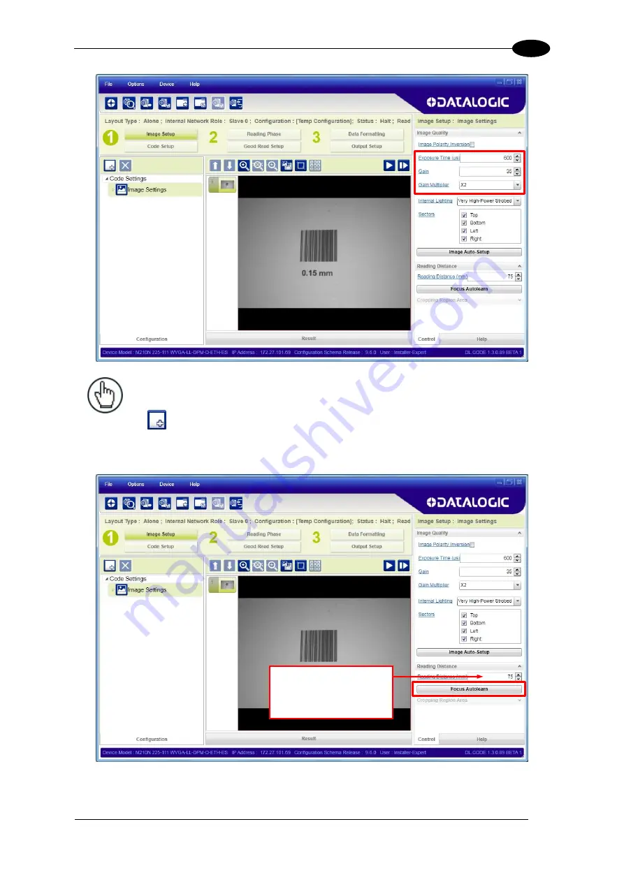 Datalogic Matrix 210N Скачать руководство пользователя страница 35