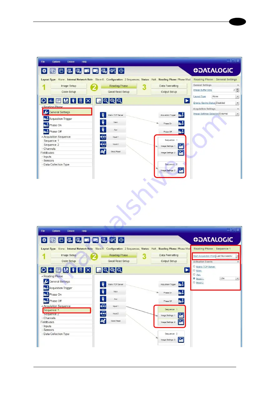 Datalogic Matrix 210N Reference Manual Download Page 113