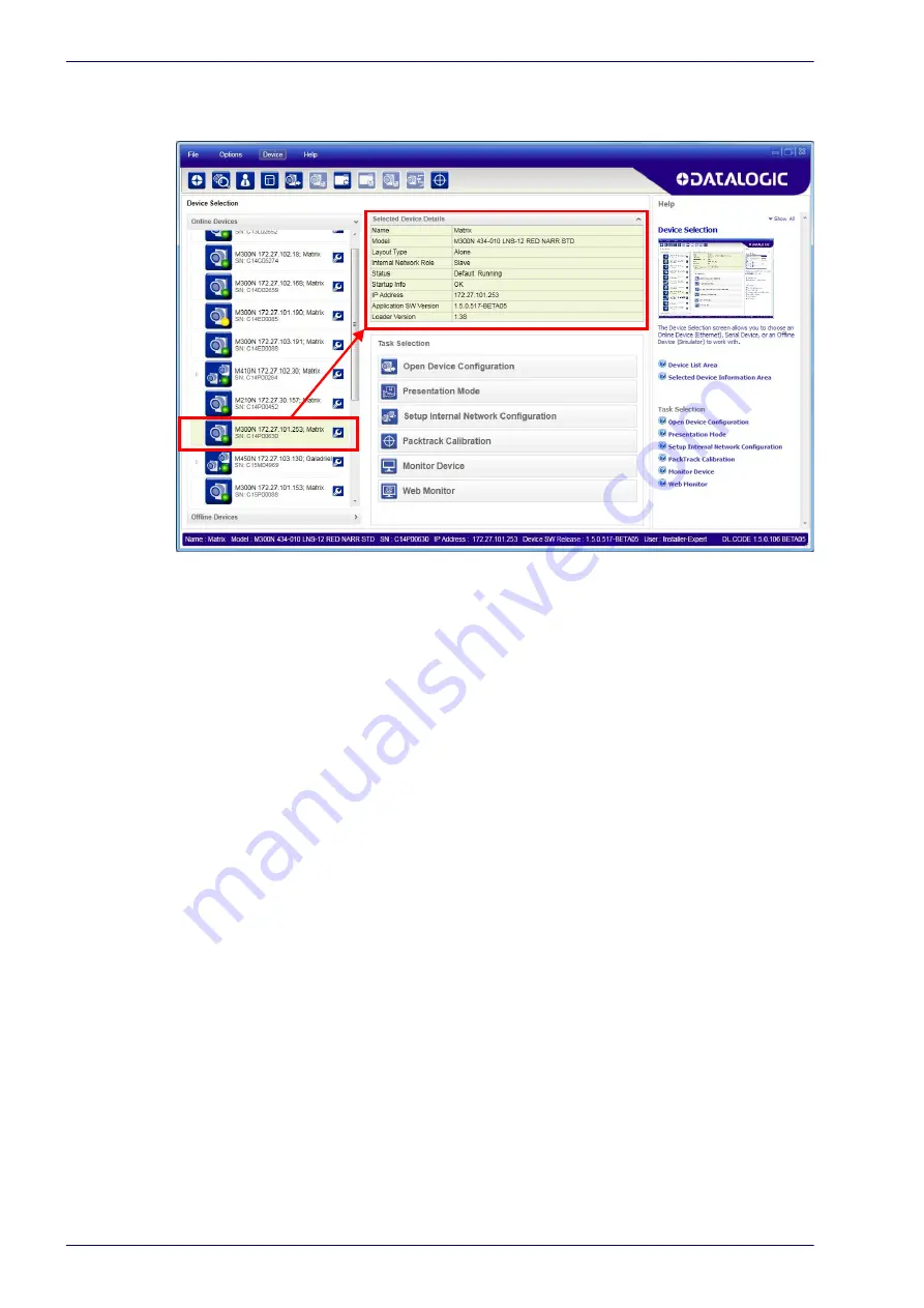 Datalogic Matrix 300N Скачать руководство пользователя страница 28