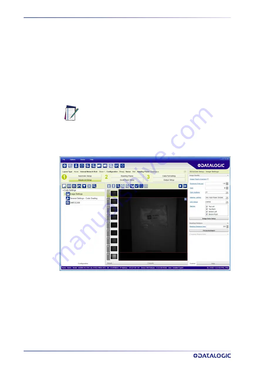 Datalogic Matrix 320 Product Reference Manual Download Page 114