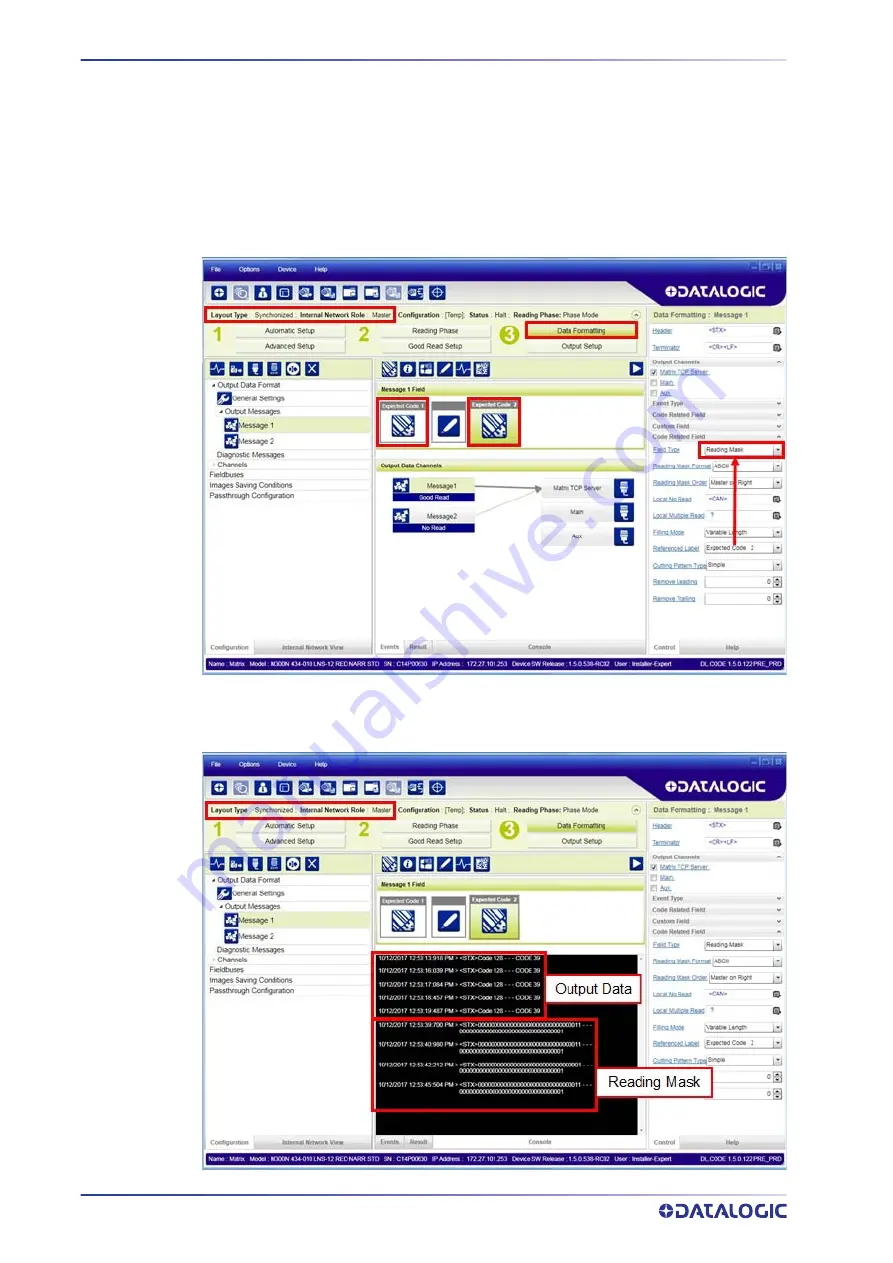 Datalogic Matrix 320 Product Reference Manual Download Page 146