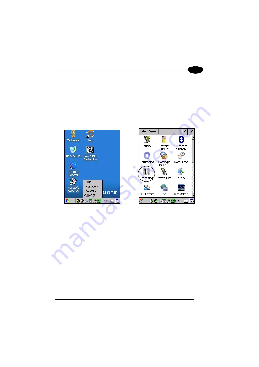 Datalogic Memor X3 User Manual Download Page 53